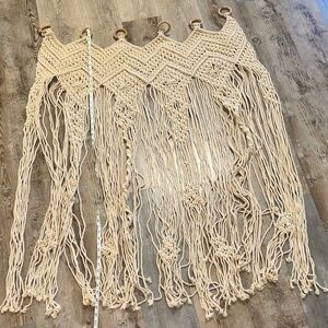 Handmade Macrame Wall Hanging art boho NWOT